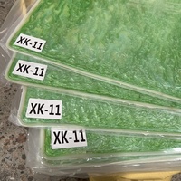 Plaque acrylique imitation marbre vert alabastre