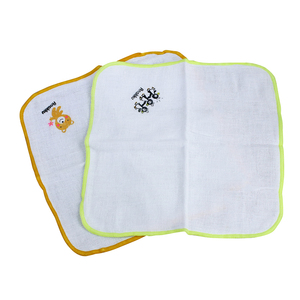 Bán Buôn 100% Cotton Khăn Mặt Rắn Màu Phim Hoạt Hình In Nhanh Chóng Khô Trẻ Em Bằng Chứng Cho Trẻ Em Nhỏ Dệt Nhà Chăm Sóc Em Bé - Product Image 1