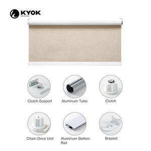 KYOK Premium Material Metall Aluminium Bodens chiene PVC Rollo - Product Image 5