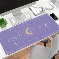Moon and Stars Fantasy-themed Stylish Cool PC Gaming Mouse Pads Gamer Mats Teclado Pad Mat Laptop Office Carpet 900X400