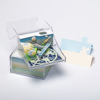 Nouvelles notes en papier 3D de qualité supérieure, design 'Interstellar Voyage', avec fonction de feuille mobile, idéales comme cadeaux pour amis