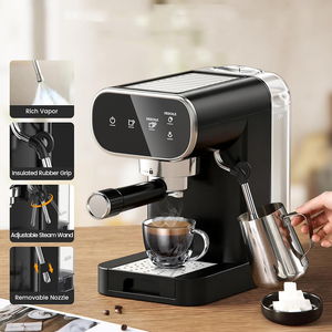Cafetière Expresso automatique d'appareil ménager Machine à cappuccino Machine à café Moulin et brasseur - Product Image 1