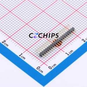 GPCD101-2002A003C1AH Pin Header SMD,P=1mm,Horizontal Mount Connector ( Pin Structure: 1x20P )( Pitch: 1mm )( Row Spacing: 1mm ) - Product Image 2