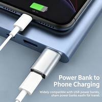 Adaptor USB a Male ke USB C Female USB3.0 Konverter Tipe-C Konektor Pengisian Cepat untuk Kabel Tipe C