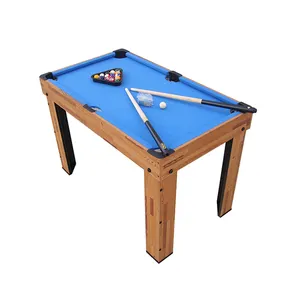 Meja biliar & Snooker ukuran kecil, Meja Kombo papan Kombo fungsi Multi meja permainan