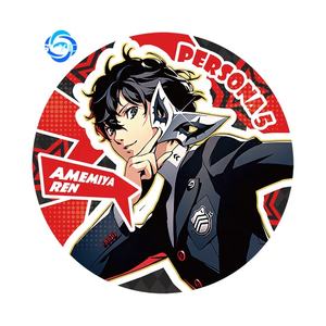 <span class=keywords><strong>Persona</strong></span> <span class=keywords><strong>5</strong></span> <span class=keywords><strong>Anime</strong></span> Metal Laser Badge Mercancía Ren Amamiya Sakura Futaba Makoto Niijima Estilo japonés - Product Image 5