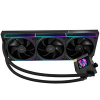 Refroidisseur liquide pour processeur Thermalright Core Matrix 360 VISION ARGB BLACK avec écran LCD IPS de 2 pouces, ventilateurs 2000 RPM pour LGA1700 AM5
