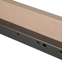 Équipement d'étirement d'exercice Réformateur Commercial Reformer Bed Pilates Wooden Maple Pilates Reformer Machine avec Half Trapeze