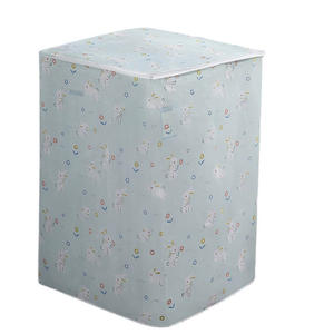 Housse de protection anti-poussière pour lave-linge/séchoir, imperméable, avec rouleaux anti-poussière - Product Image 6