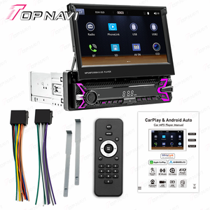 Système audio de voiture de 7 pouces pour modèle de voiture universel pièces automobiles électroniques automobiles unité principale Android écran tactile autoradio - Product Image 2