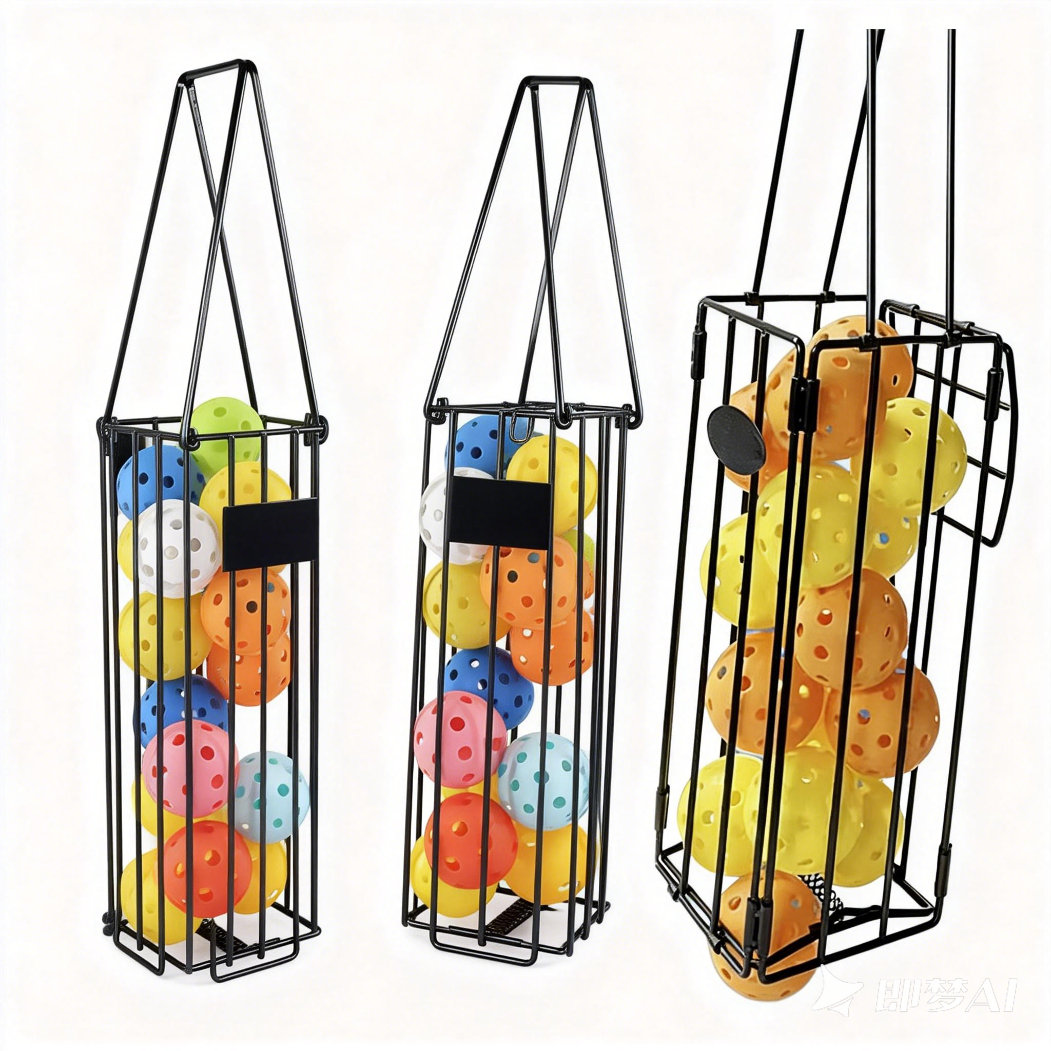 OEM High Quality Portable Stainless Steel Pickleball Basket Equipment of Premium Quality TENORANGE Brand 14*14*40cm 1310g