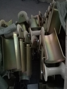 Poulies à câble en acier électrique de protection d'entrée de série D <span class=keywords><strong>Donghuan</strong></span>, OEM, zinguées, garantie 1 an - Product Image 6