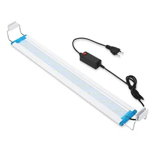 Luce pulita per acquario regolabile luce per acquario accessori a Led illuminazione per acquari