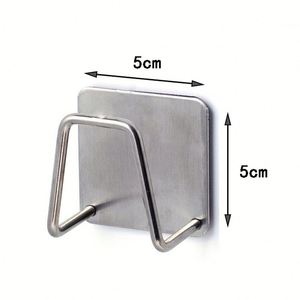 Support de fixation à ventouse pour éponges et savon en acier inoxydable pour évier de cuisine - Product Image 3