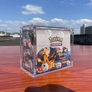 Ray Yi Gratis Monster Custom <span class=keywords><strong>Clear</strong></span> Acryl Pokemon Etb Vitrine Uv Magnetische Pokemon Booster Box Acryl Case - Product Image 2