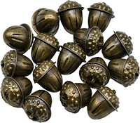 Clochettes rouillées modernes et tendance de 3 cm, réutilisables, en forme de gland, pour la décoration de la maison de campagne, la décoration de Noël et les créations artisanales