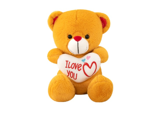 Peluche Orsacchiotto dell'Amore per San Valentino, Imbottito con Cuscino a Cuore in Cotone PP, Giocattolo Ricamato Toy <span class=keywords><strong>Story</strong></span> JINTUO - Product Image 5