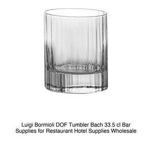 Vaso DOF Bach de 33.5 cl, altura 9.7 cm, diámetro 8.3 cm, Luigi Bormioli - Product Image 2