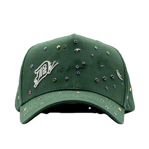 Gorra de Béisbol con Bordado 3D, Visera Curva, Gorra Deportiva Dandi con Pedrería, Gorras de Marca - Product Image 6