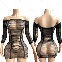 Tenues de danse exotiques en résille sexy de haute qualité ELITES Tarrifs Inclus, Vêtements de strip-teaseuse sexy