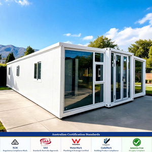 Casa Modular Expandible de 40, 30 y 20 Pies, Estándares Australianos, Proyecto Multifamiliar, Casa de Contenedores, 5 Dormitorios, Casa de Lujo Tipo Cabaña - Product Image 1