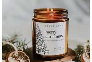 Nước Hoa Bao Bì Sticker Thiết Kế Sang Trọng Vàng Dập Nhãn Sticker Cho Nước Hoa Hộp Chai - Product Image 4