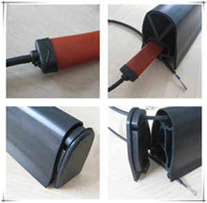 Sakady hồng ngoại an toàn photocell chùm cảm biến áp suất nhạy cảm chuyển đổi cao su an toàn cạnh cho thang máy cửa công nghiệp cảm biến - Product Image 4