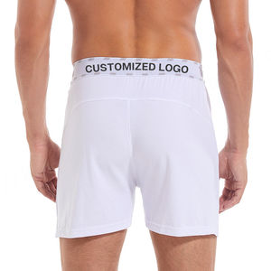 Nuevo diseño multifuncional liso 90 algodón pantalones cortos sueltos moda Calzoncillos Bóxer personalizados para Hombre Pantalones cortos de gimnasio logotipo personalizado - Product Image 2