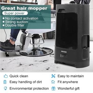 <span class=keywords><strong>Aspirateur</strong></span> de salon de coiffure 2,6 L sans contact, stationnaire, pour nettoyer les cheveux cassés, machine puissante, poubelle électrique pour salon de coiffure - Product Image 5