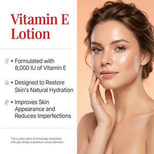 Lotion Premium à la Vitamine E 8000 UI Haute Puissance Hydratant Intensif Améliore l'Apparence de la Peau Réduit les Imperfections Tous Types de Peau - Product Image 5