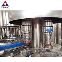Ligne de production complète de remplissage et d'embouteillage d'eau en bouteilles plastiques, capacité 5000 BPH, pour bouteilles de 2 L