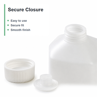 Xypackaging – Bouteilles d'emballage en plastique HDPE de 400 ml en gros, vides, avec bouchon à vis, pour lotions, shampoings, sérigraphie