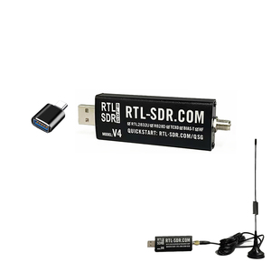 Antenne dipolaire multifonctionnelle SMA R828D <span class=keywords><strong>RTL2832U</strong></span> 1PPM TCXO SDR-V4 Blog RTL SDR V4 HTOOL pour instrument de test Radio logicielle définie - Product Image 2