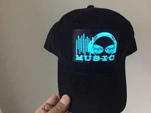 2021 New <strong>Idea</strong> Sound Activated Led Cap/el Flashing <strong>Hat</strong> with Wireless Inverter for <strong>Party</strong> - Product Image 3