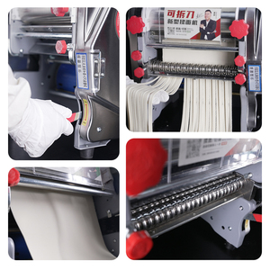 <span class=keywords><strong>Machine</strong></span> à Pâtes Fraîches Professionnelle au <span class=keywords><strong>Meilleur</strong></span> Prix, Laminoir et Coupeuse de Pâtes, Petite <span class=keywords><strong>Machine</strong></span> à Fabriquer les Nouilles - Product Image 2