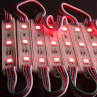 IP67 Étanche RGB Led Modules 12V SMD 5050 Rétro-Éclairage pour Signe Étanche Extérieur Multicolore 5050 Smart Rgb Led Module
