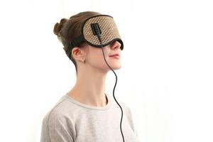 Fabrik Direkt vertrieb Erwärmung Luxus Ohren schützer Turmalin Jade Custom Satin Kühlung unter Heizung Seide Schlaf Augen maske - Product Image 5