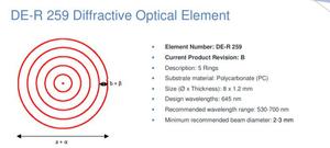 New 660nm 830nm 635nm 650nm 520nm Red 5 Rings High Power 30mW-200mW ESD <b>Level</b> 4 <b>Laser</b> Module for Structured Lighting - Product Image 5