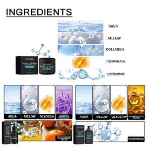 <span class=keywords><strong>Set</strong></span> di Cura della Pelle Maschile East Moon 100% Naturale, Sbiancante, Anti-Rughe, Idratante, con Siero e Crema per il Viso, Etichetta Privata - Product Image 3