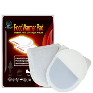 Бесплатный образец, сделано в Китае (стандарты CE одобренный клей носок теплые грелки для ног отопительные Теплые Патч Белый 1 пара/мешок из полиуретана с открытыми порами доступны 36 г/пара 9 см * 7 см предложены