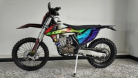 KEWS K16-YBS 300cc Moto Cross Électrique à Refroidissement Liquide, Démarrage CDI, Pneus 80/100-21 110/100-18, Moto Tout-Terrain de Course pour Adultes, Moteur Loncin YBS300