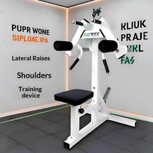 เครื่องบริหารกล้ามเนื้อไหล่แบบวางแผ่นน้ำหนักสำหรับออกกำลังกายกล้ามเนื้อหลังและแขน - Product Image 4