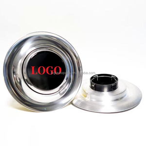 Cache-moyeux flottants en ABS chromé avec logo personnalisé pour Mercedes, ROLLS ROYCE, <span class=keywords><strong>PORSCHE</strong></span>, Chevy, O.Z RACING - Product Image 3