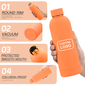 Customize Wide Mouth Nice <strong>Mini</strong> Pink Unique Powder Coated <strong>Hot</strong> and Cold Double Wall <strong>Water</strong> <strong>Bottle</strong> for Girls <strong>Bottle</strong> of <strong>Water</strong> - Product Image 6