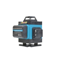 Niveau laser vert industriel OEM 4D 16 lignes auto-nivelant 360 degrés étanche IP54 portée 40M pour la construction et l'utilisation extérieure