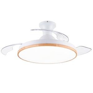 Ventiladores De Techo <b>Led</b> 42 Inch Invisible Retractable <b>Ceiling</b> <b>Fan</b> with <b>Light</b> and Remote Control Ventilador De Techo Moderno - Product Image 1