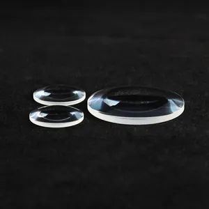 Lensa kustomisasi kaca pembesar datar bulat lensa cekung cembung
