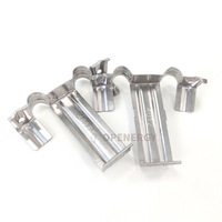 TOPENERGY Clips de drainage en acier inoxydable 304 pour panneaux solaires – Guide de drainage de la boue et de l'eau propre 30/33/35/40mm – Accessoires TED-DC03