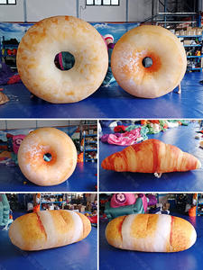 Modelo Inflable Gigante <span class=keywords><strong>de</strong></span> Postre Donut para Publicidad, Cono <span class=keywords><strong>de</strong></span> Helado Inflable Personalizado para Promoción Publicitaria - Product Image 3