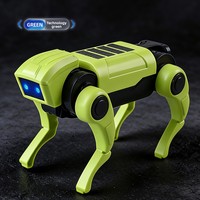 Robot chien bionique électrique pour l'éducation scientifique et l'expérimentation en mécanique, jouet éducatif pour enfants, jouet en plastique à assembler soi-même